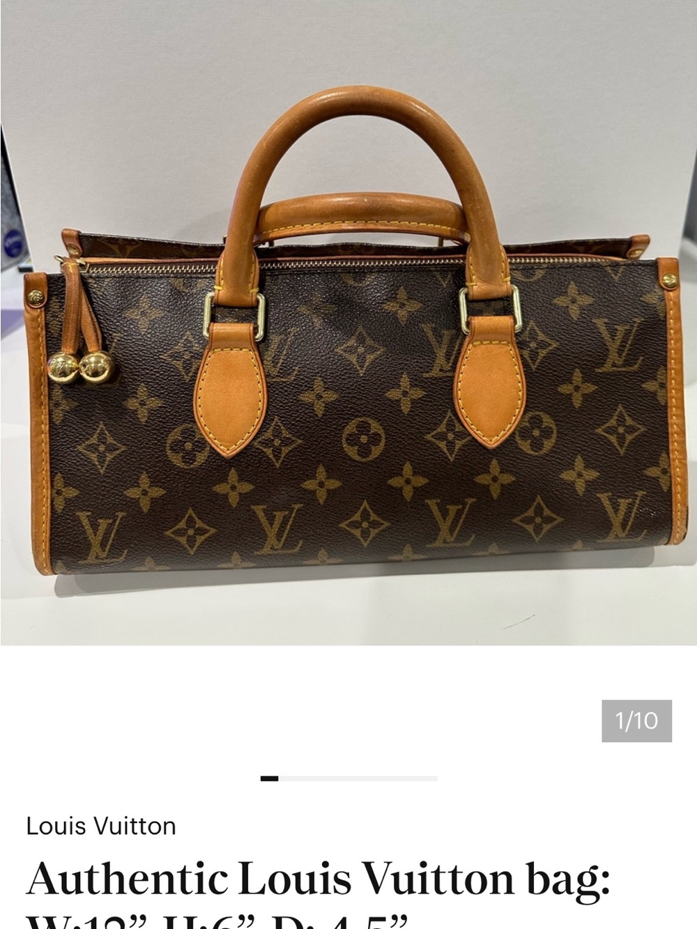 Louis Vuitton popincourt bag